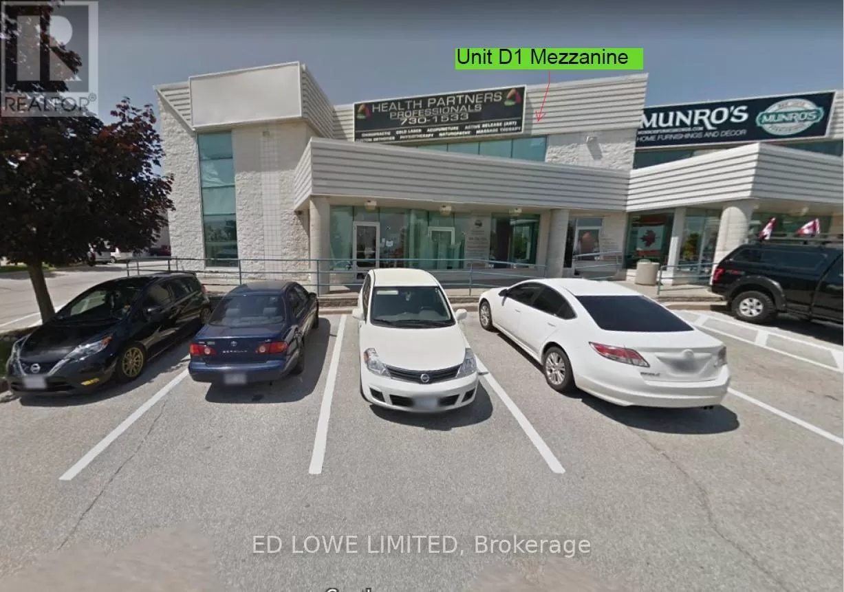 Offices for rent: #d1-mezz -526 Bryne Dr, Barrie, Ontario L4N 9P6