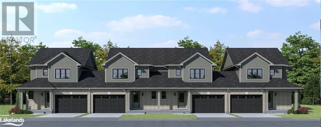 Row / Townhouse for rent: Lot 13 Swain Crescent, Collingwood, Ontario L9Y 2L3