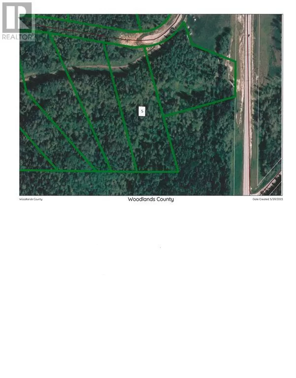 Lot 5 Elk Ridge Estates, Rural Woodlands County, Alberta T7S 1N9