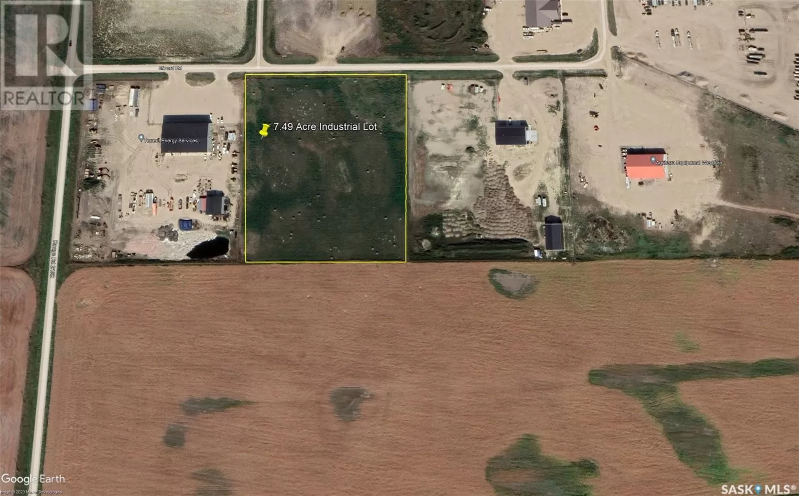Unknown for rent: Minard Industrial Lot - 7.49 Acres, Weyburn Rm No. 67, Saskatchewan S4H 0Y2