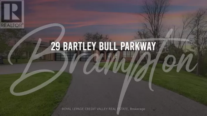 29 BARTLEY BULL PARKWAY, Brampton